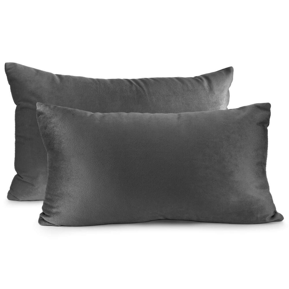 6630 Throw Pillow Covers, Cozy Velvet Decorative Pillow Covers 12 x 20